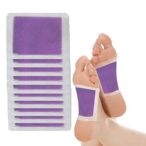 10-Pack: Detoxifying Scented Bamboo Foot Pads