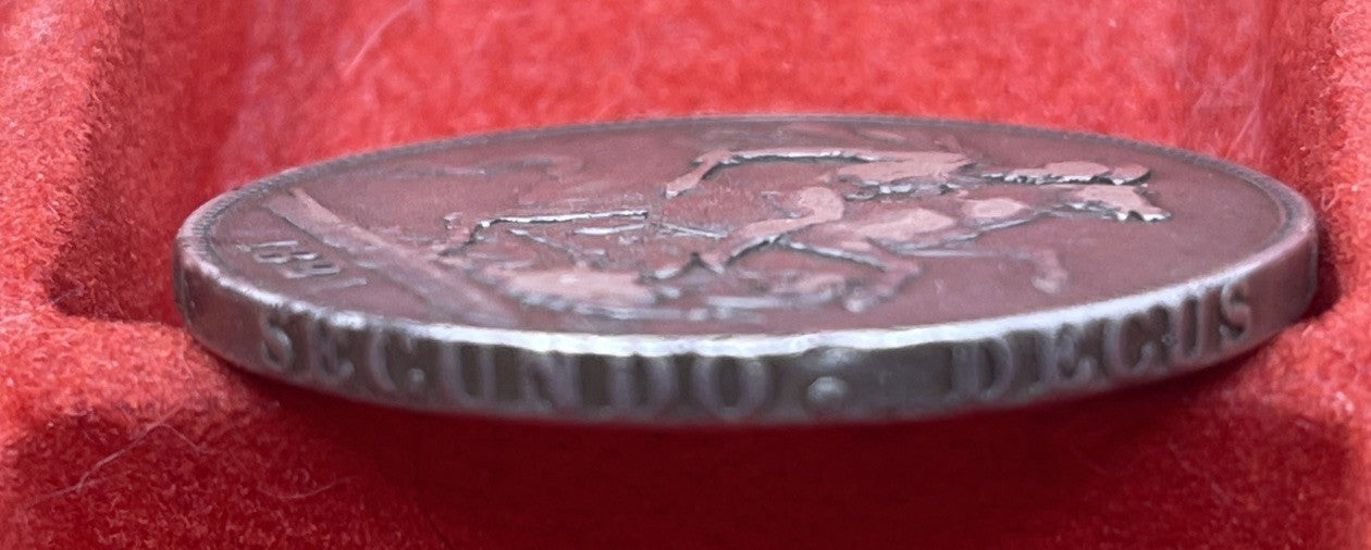 1821–1822 George IV Silver Crown St George Dragon .925