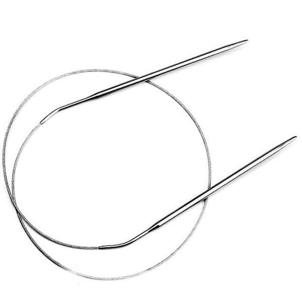 11-Pack: Stainless Steel Circular Knitting Needles Circular Knitting Pins