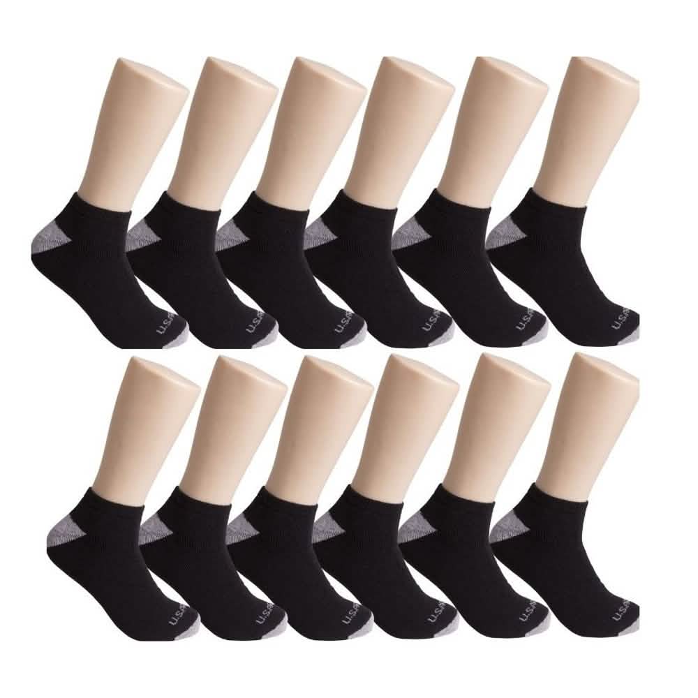 12-Pairs: U.S. ARMY Tri-Blend Socks