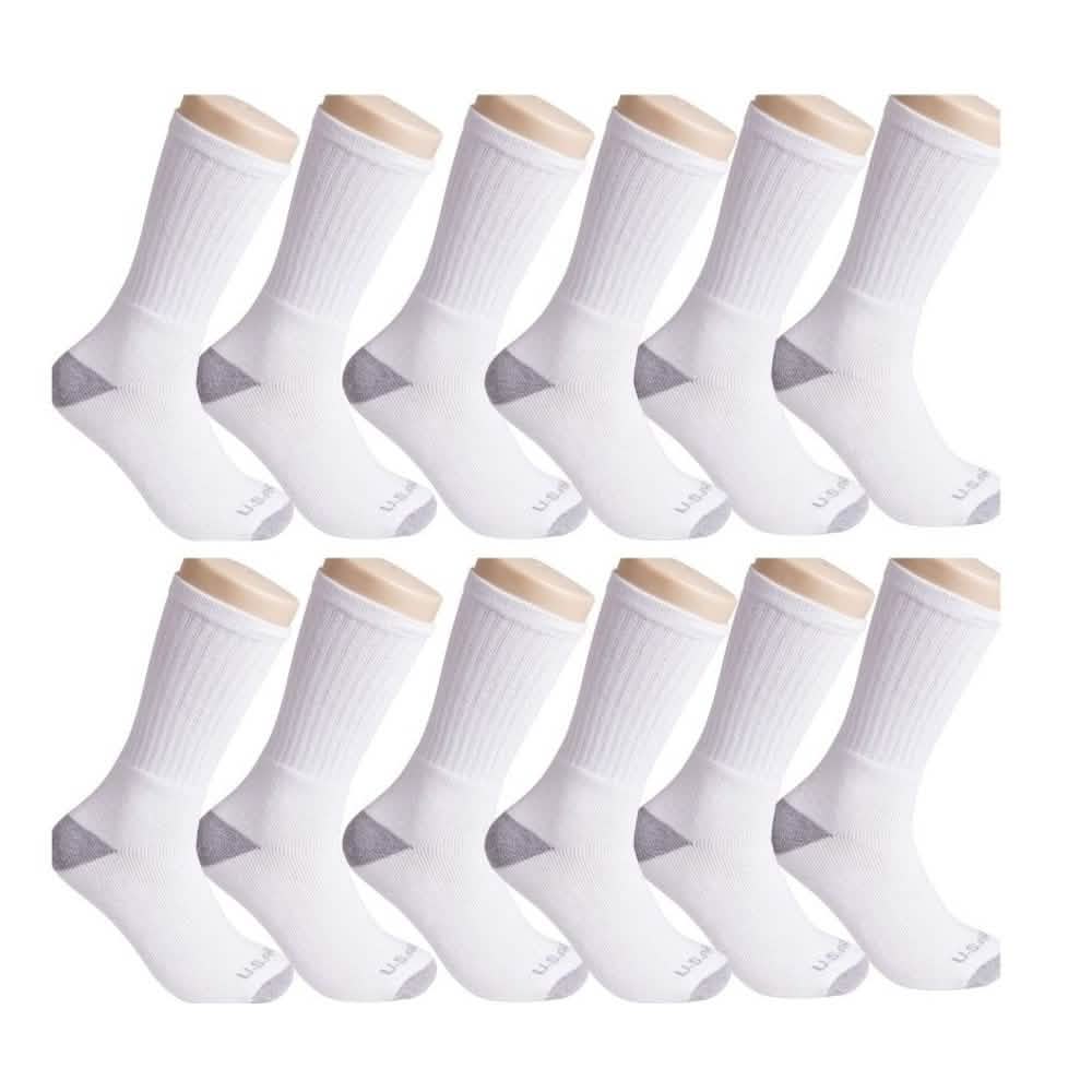 12-Pairs: U.S. ARMY Tri-Blend Socks