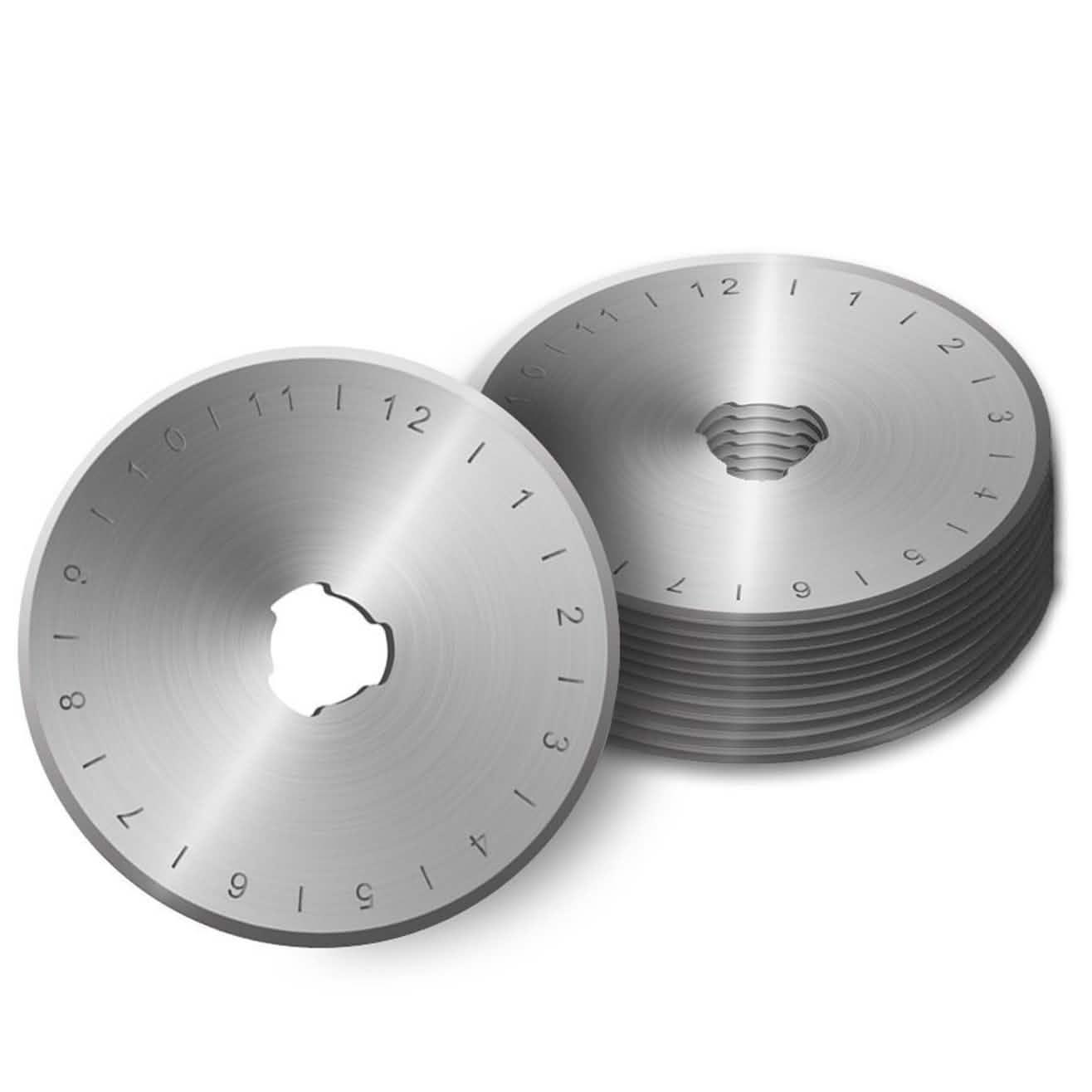 12-Piece Set: 45mm Rotary Cutter Blades