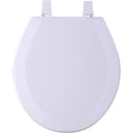 Wood toilet seat, 17 inches round