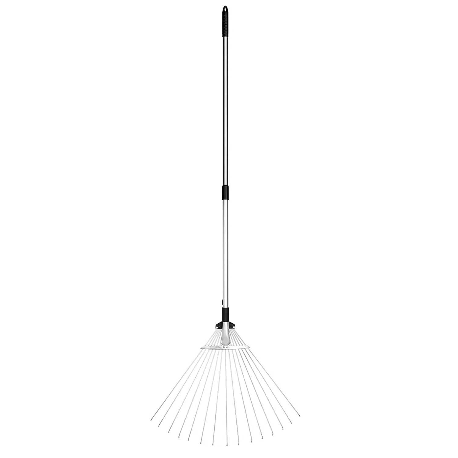 15-Teeth Expanding Stainless Steel Rake