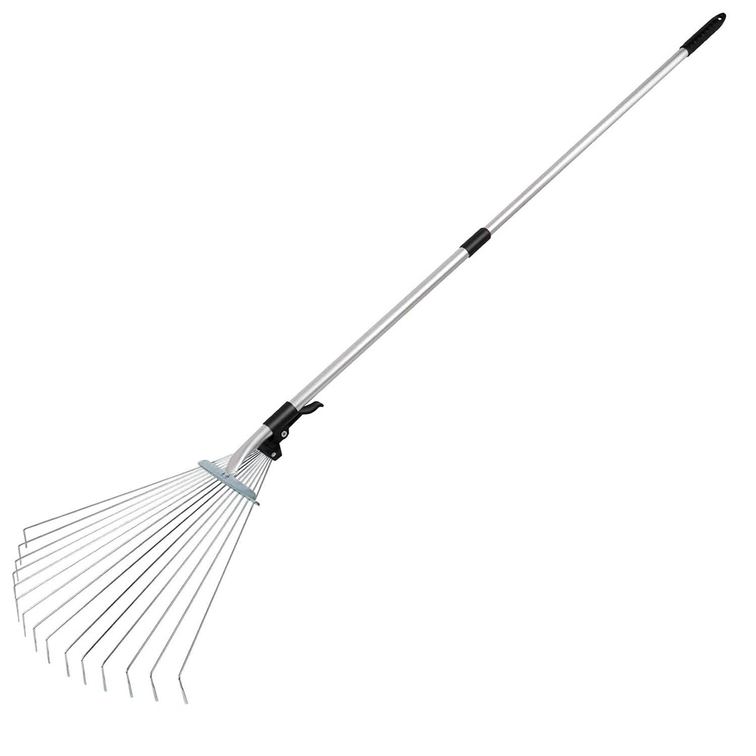 15-Teeth Expanding Stainless Steel Rake