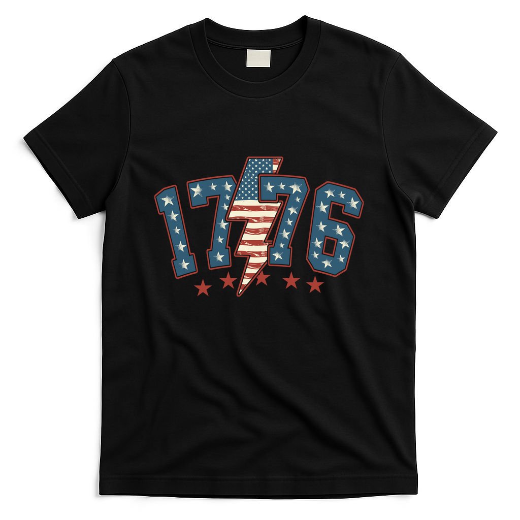 1776 Patriotic Vintage Style Usa 4th Of July T-Shirt