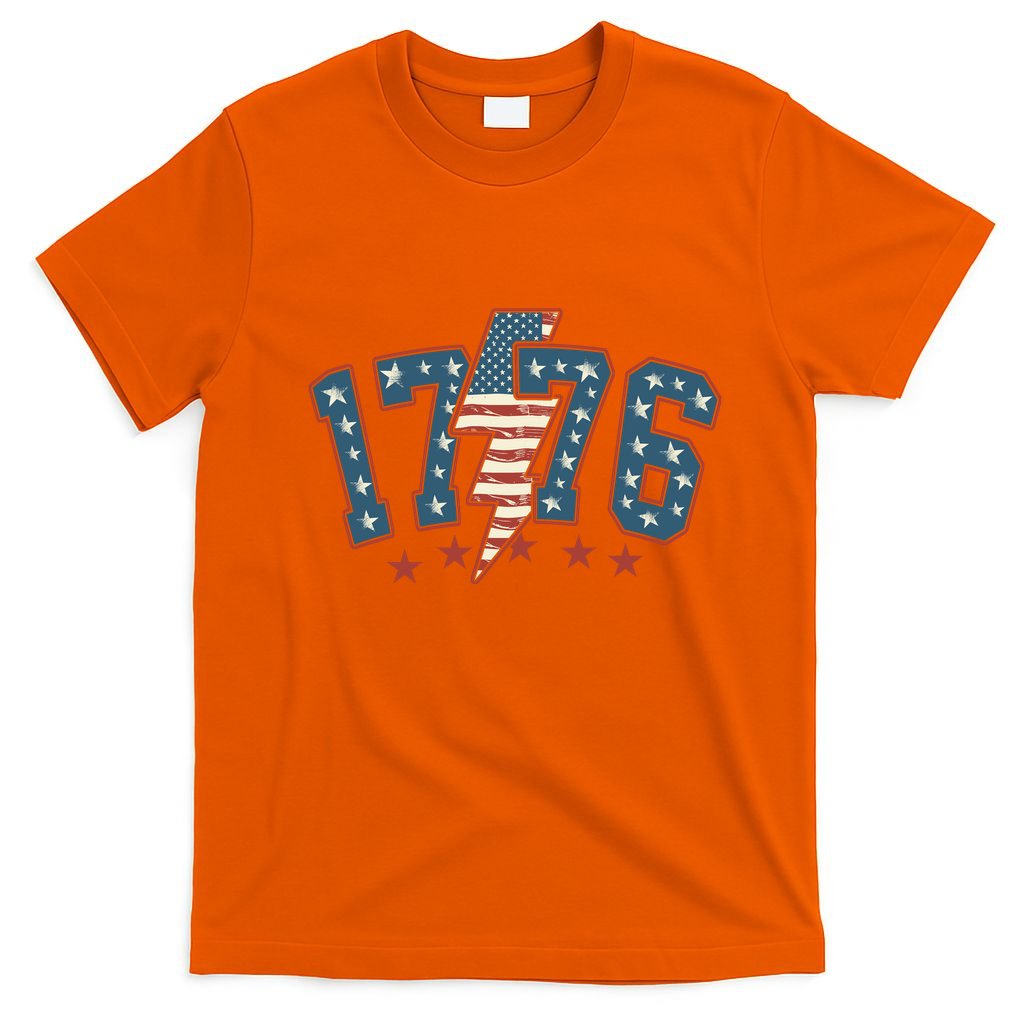 1776 Patriotic Vintage Style Usa 4th Of July T-Shirt