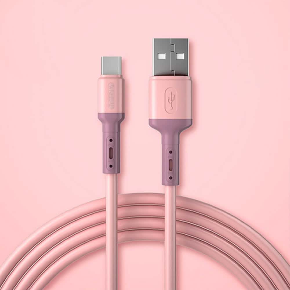 2-Pack: Colorful Charging Cables - Lightning or USB-C