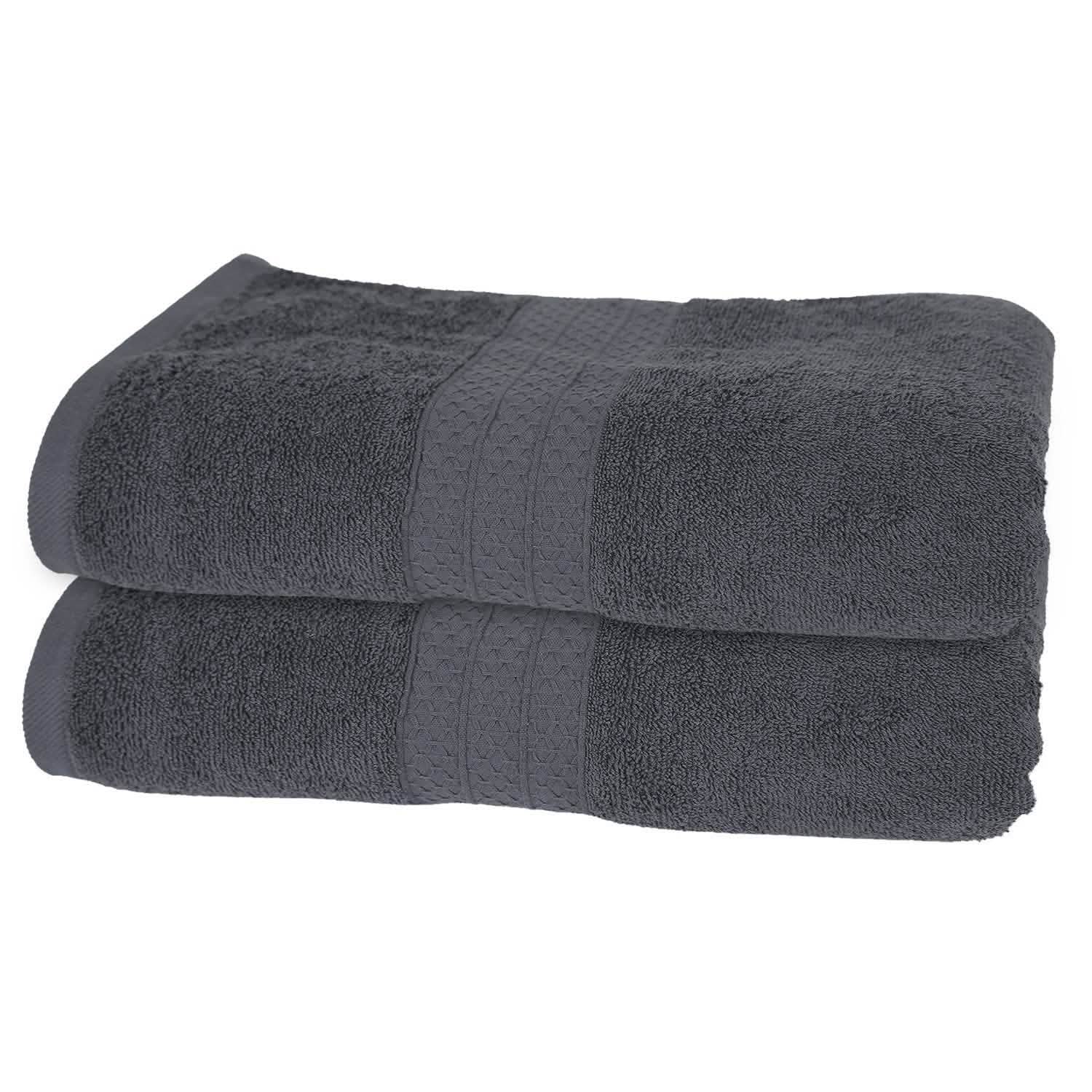 2-Pack: Pakistan Cotton Bath Towel