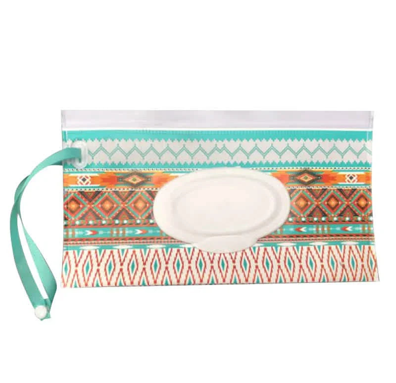 2-Pack: Reusable Wet Wipe Pouch