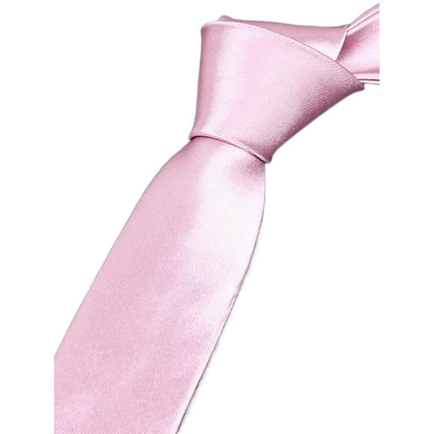 2-Pack: Solid Colored Pure Color Neck Ties