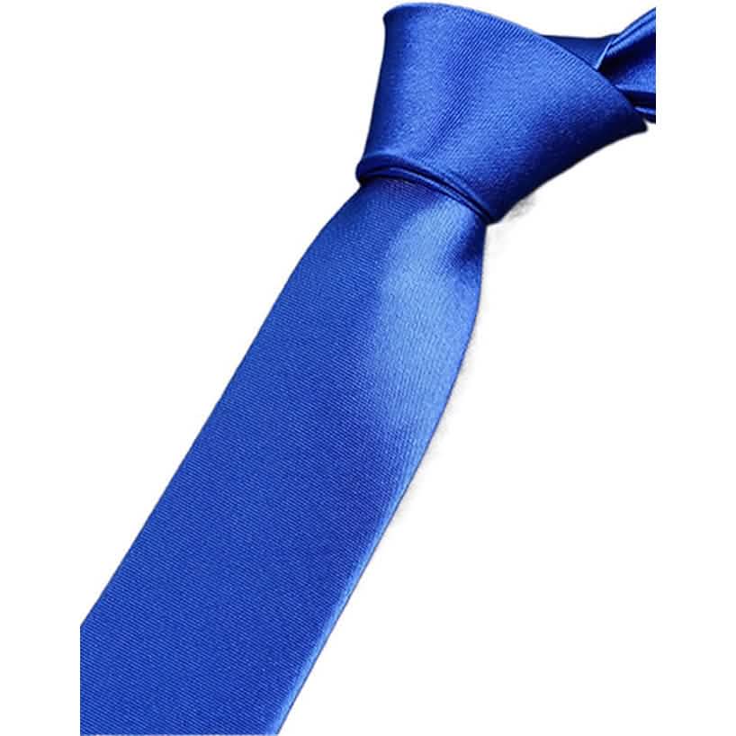 2-Pack: Solid Colored Pure Color Neck Ties