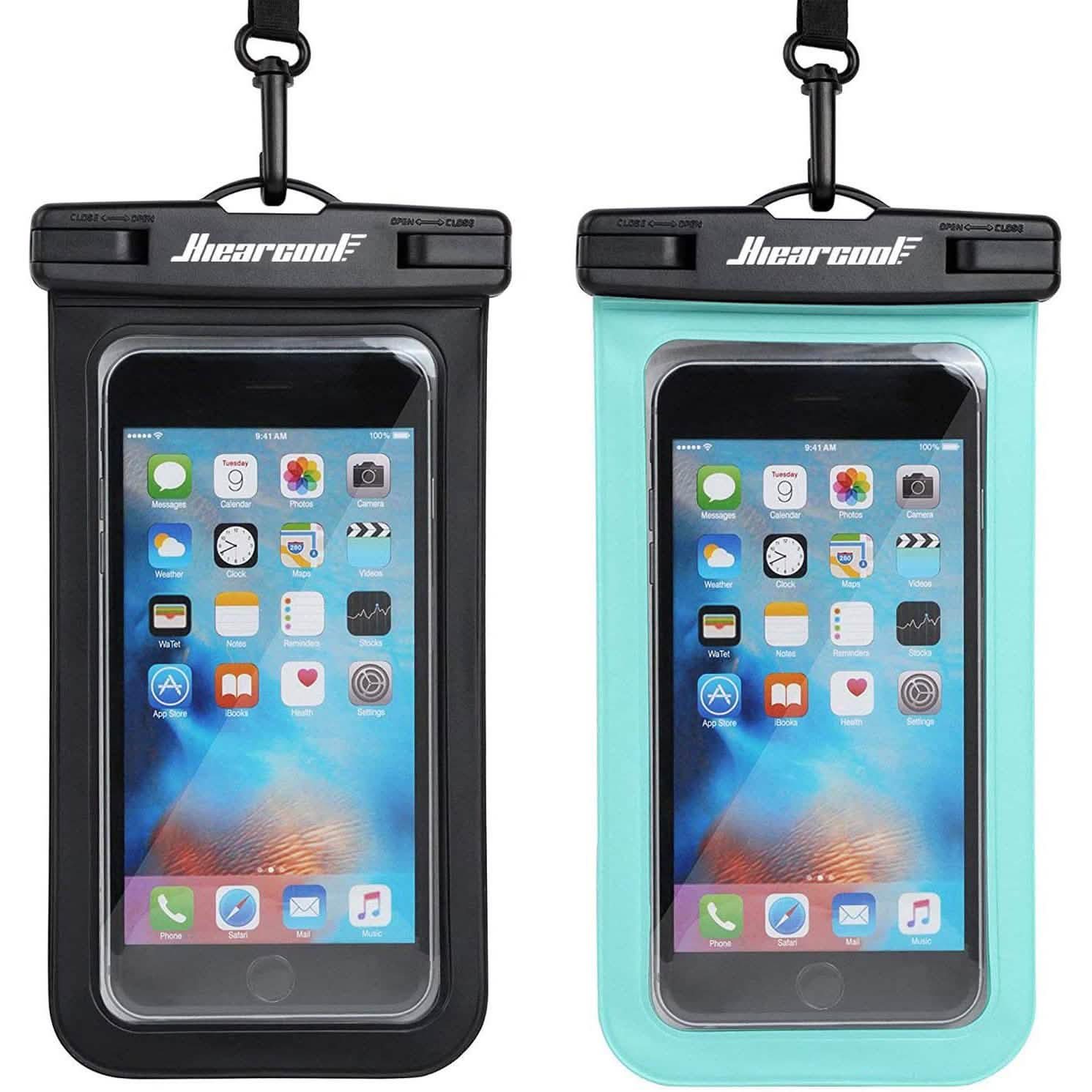 2-Pack: Universal Mobile Phone Waterproof Case