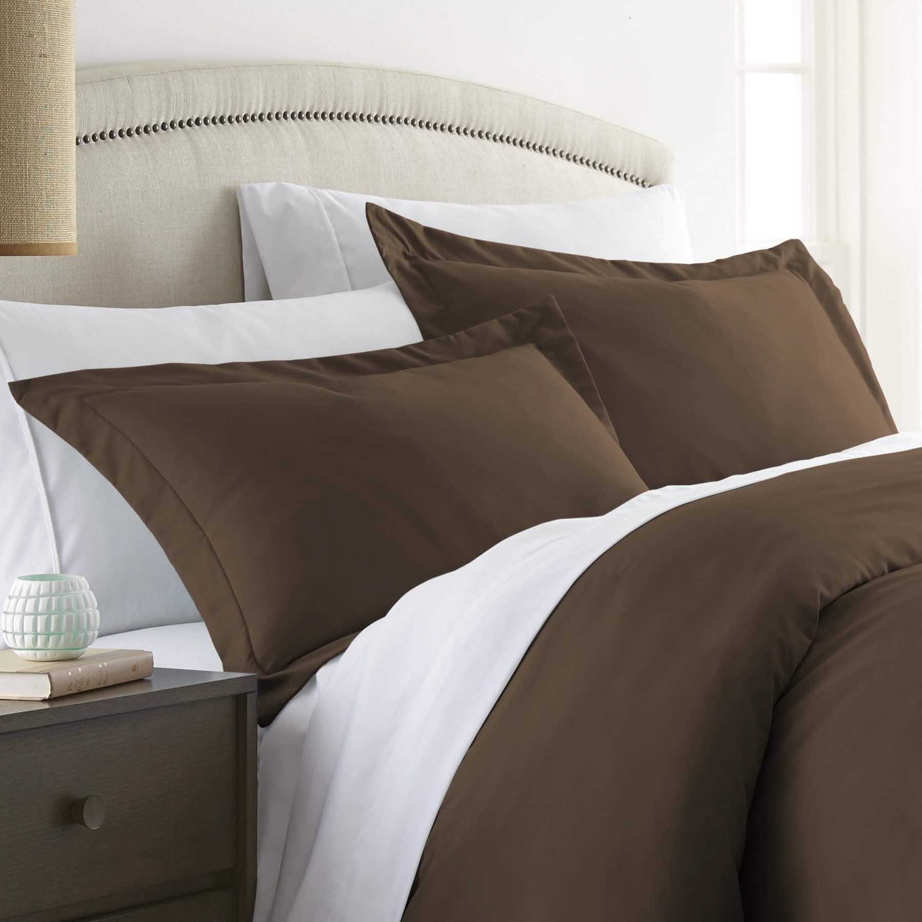 2-Piece: Solid Pillow Sham Set