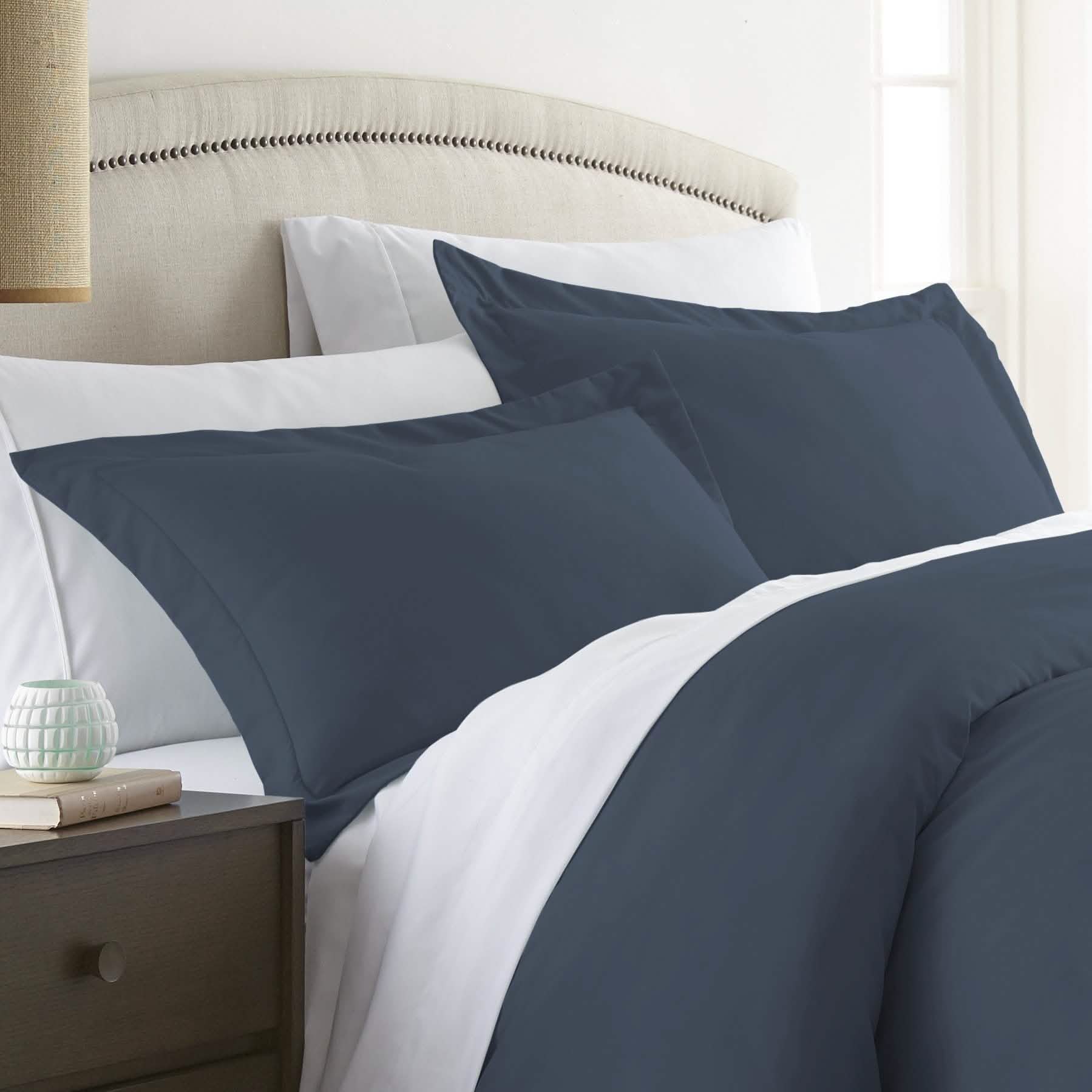 2-Piece: Solid Pillow Sham Set