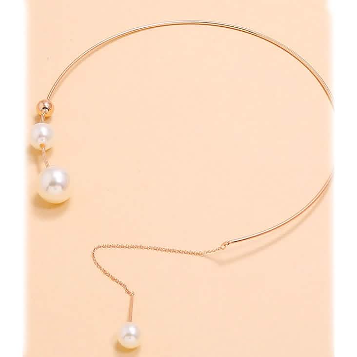 2-Piece: Women's Chic Geometric Necklace
