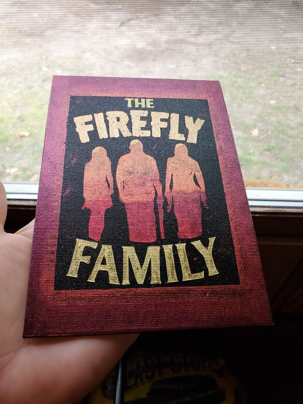 SOLD Firefly Family Devils Rejects Canvas Art Wall Hanging Home Decor Horror True Crime