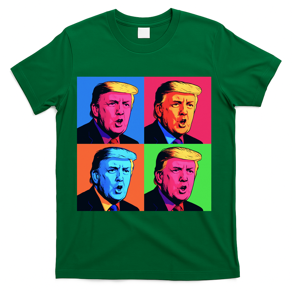 Pop Art Donald Trump Retro T-Shirt