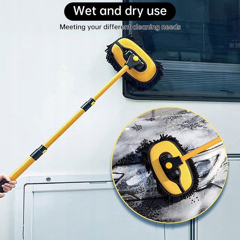 27cm Chenille Mop Head Refill - Removable Reusable for Car & Floor Cleaning, Heavy Duty Mop Accessories