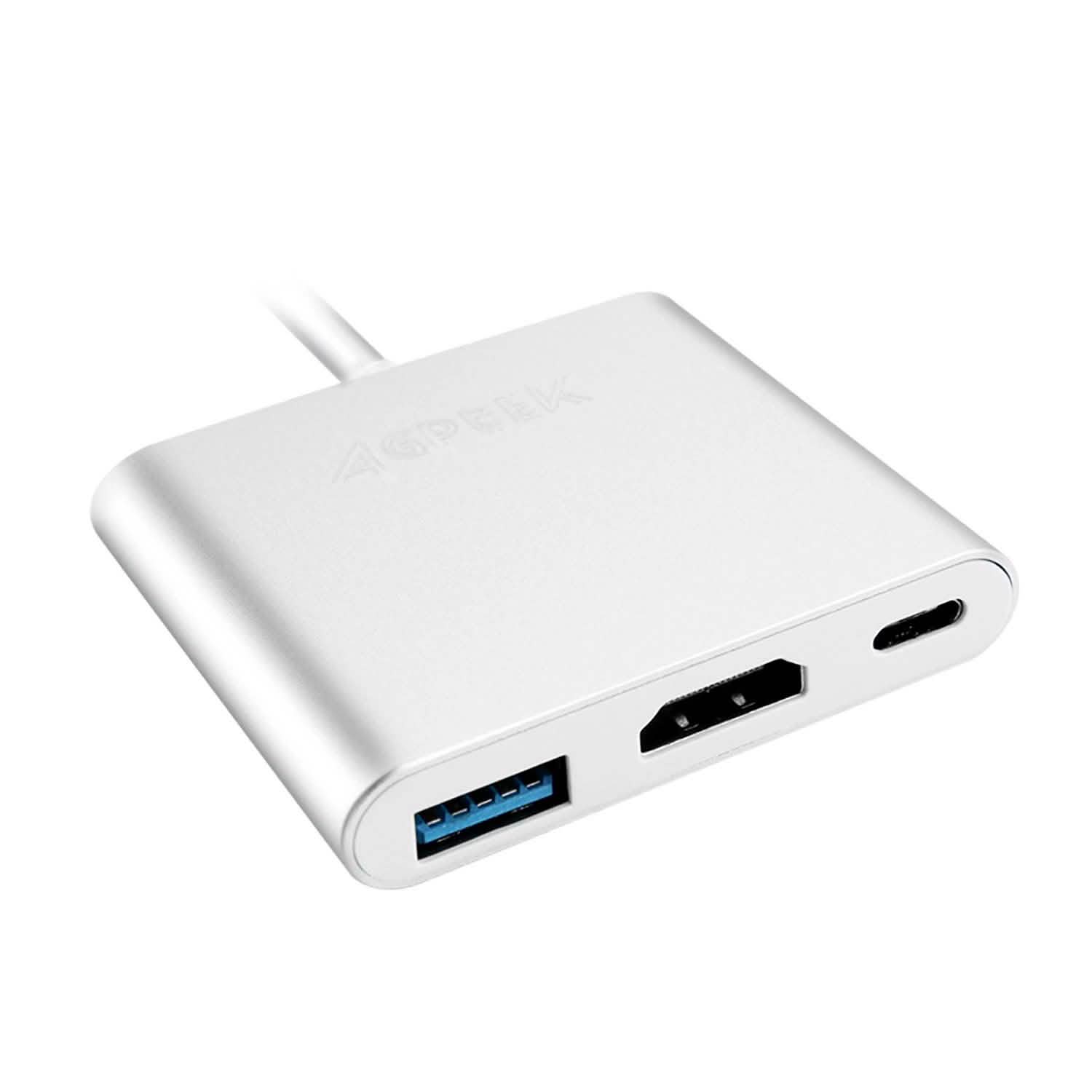 3-in-1 Type C to HDMI Multiport Adapter