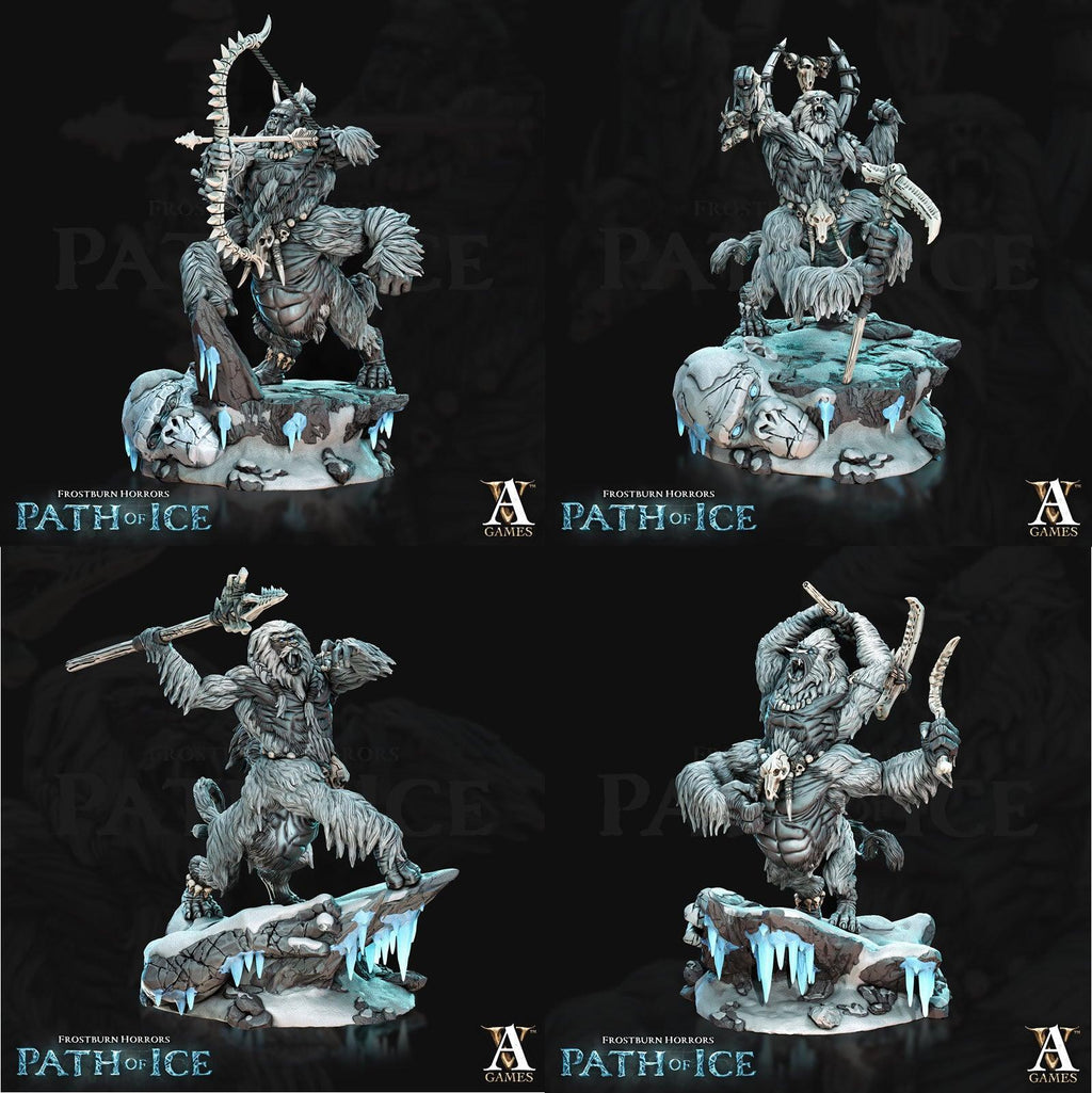 3D Printed Archvillain Games Apalumi Frostburn Horrors - Path of Ice 28 32mm D&D