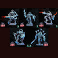 3D Printed Archvillain Games Arderite Sentinels VFX Set Blind Faith - Ardere Syndicate 28 32mm D&D