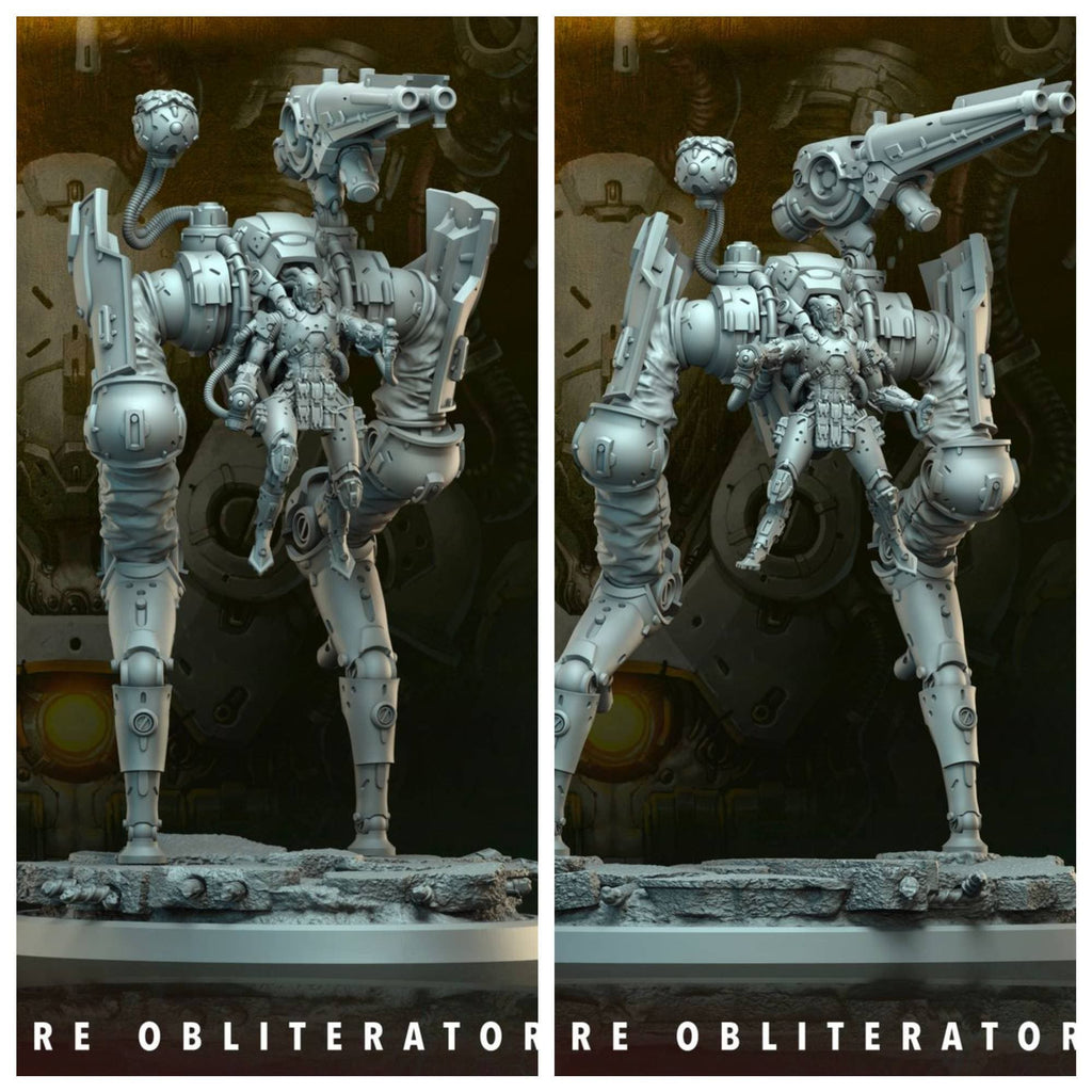3D Printed Archvillain Games Atomcore Obliterator Atomcore Maniple 28 32mm D&D