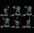 3D Printed Archvillain Games Bloodbringers - Hordes of Wrath Blessed Champions of Gorkal 28 32mm D&D