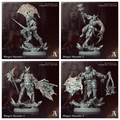 3D Printed Archvillain Games Blutgeir Marauder Bloodright - Crimson Legion 28 32mm D&D