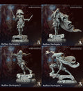 3D Printed Archvillain Games Circus Grotesque - Serenissima Ruffian Harlequin 28 32mm D&D
