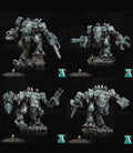 3D Printed Archvillain Games Deadmen Brigade - Morior Invictus Morior MK-18 Paladin 28 32mm D&D