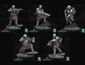 3D Printed Archvillain Games Deadmen Brigade - Morior Invictus Morior Shocktrooper 28 32mm D&D