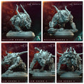 3D Printed Archvillain Games Demonstar The Breach - Helljaw Hound 28mm 32mm D&D
