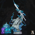 3D Printed Archvillain Games Eye of the Storm Zulkaz - Storm Troll Boatboss Bust 28mm 32mm D&D