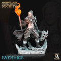 3D Printed Archvillain Games Felga Frostheart - Grave Cleric Society Vol. XVIII 28 32mm D&D