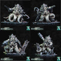 3D Printed Archvillain Games Ghakval Evermaws Hunger of the Stars 28 32mm D&D