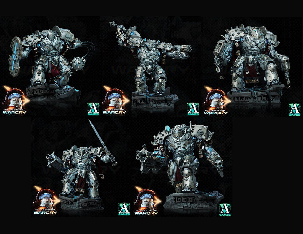 3D Printed Archvillain Games Hellas Eternal - Warcry Krateos 28 32mm D&D