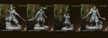 3D Printed Archvillain Games Hissing Coils - Fang Dynasty Fangblade Sentinel 28 32mm D&D