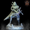 3D Printed Archvillain Games Isabetta of the Dawn 28 32mm D&D