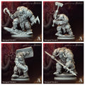 3D Printed Archvillain Games Kor'garal Varrak Orc Legacy Wrath of the Grimskorn 28 32mm D&D