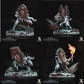 3D Printed Archvillain Games Lapis Erratica - Gravebound The Unburied King 28 32mm D&D