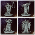 3D Printed Archvillain Games Malcantarius Circus Grotesque Fiendish Troupe 28 32mm D&D