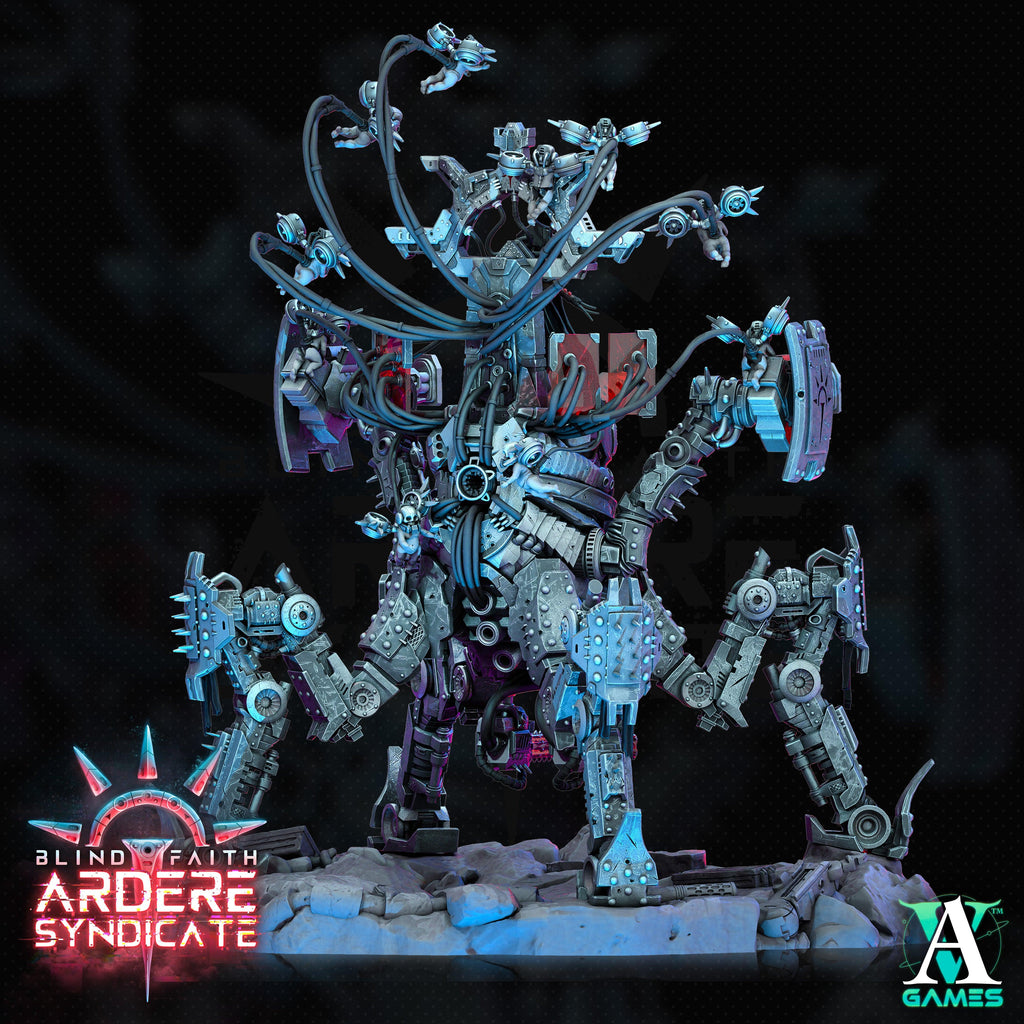3D Printed Archvillain Games Matrise - Prophet of Ardere Blind Faith - Ardere Syndicate 28 32mm D&D