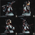 3D Printed Archvillain Games Morituri - Gravebound The Unburied King 28 32mm D&D