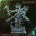 3D Printed Archvillain Games Project Adam The Transcended Resurgence 28 32mm D&D