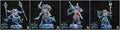 3D Printed Archvillain Games Shakarkha Tidebringers The Trench Blood In the Water 28 32mm D&D
