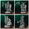 3D Printed Archvillain Games Spore Cardinal Tome of Demons Vol IV 28 32mm D&D