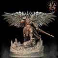 3D Printed Archvillain Games The Astral Court - Omniel the Righteous 28mm 32mm D&D