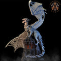 3D Printed Archvillain Games The Scarlet Dragon Queen Magma Lords 28 32mm D&D