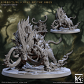 3D Printed Artisan Guild Bloodtusk King of the Hogs Faldorn Hobgoblin Set 28mm 32mm
